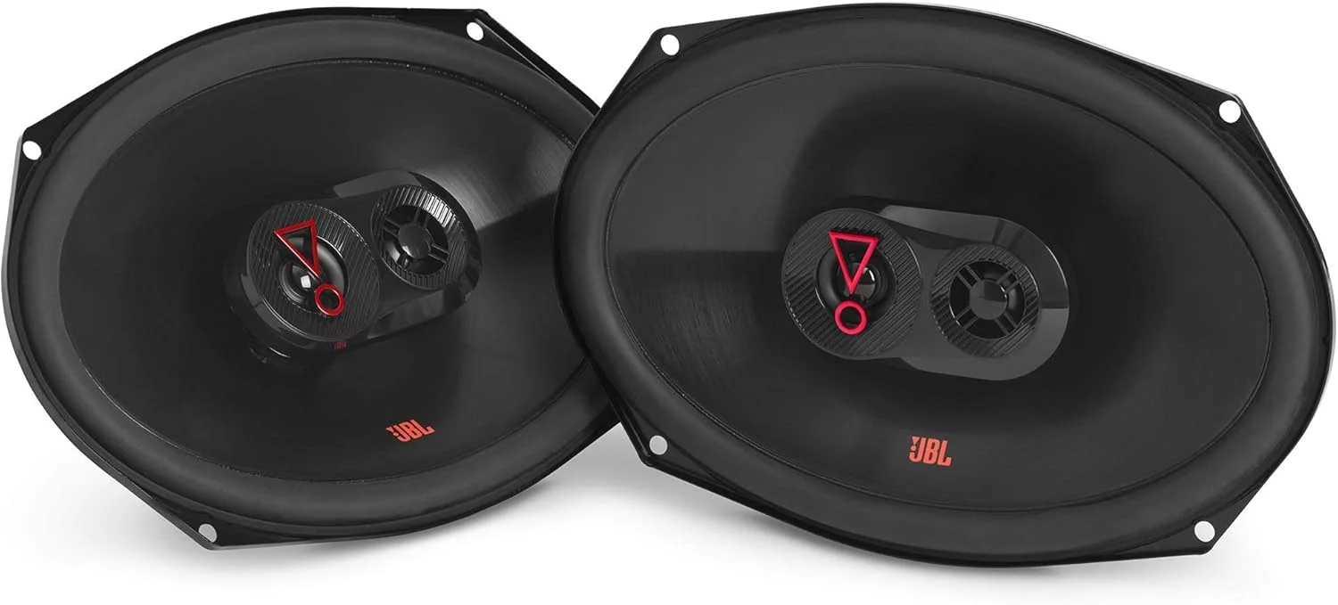 بلندگوی سه راهی خودرو JBL Stage 39637F - سایز 6x9 اینچ، بدون توری