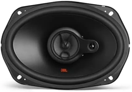 بلندگوی سه طرفه خودرو JBL Stage2 9634HI - 600W 6" X 9" (15.2Cm X 23Cm) با مخروط IMPP و توییترهای گنبدی متوازن PEI که امضای صوتی آنها را با فرکانس های واضح و بالا پر می کند، مشکی