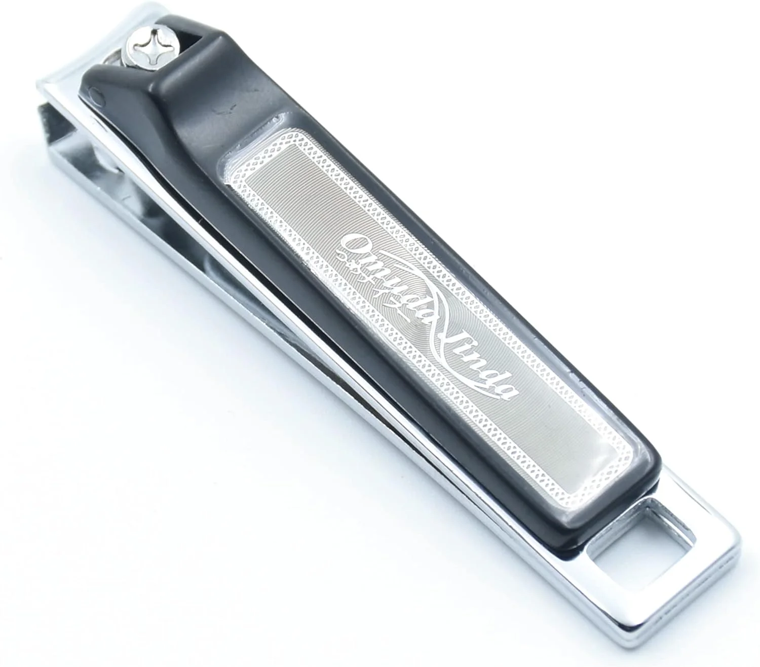 ست ناخن گیر استیل ضد زنگ الکسوس برای ناخن های ضخیم، ست حرفه ای قیچی ناخن، مشکی بسته 2 عددی ست ناخن گیر استیل ضد زنگ الکسوس برای ناخن های ضخیم، ست حرفه ای قیچی ناخن، مشکی بسته 2 عددی