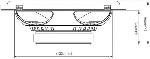 سیستم بلندگوی کواکسیال دو طرفه JBL Club 6520 با توان 150 وات، سایز 6.5 اینچ