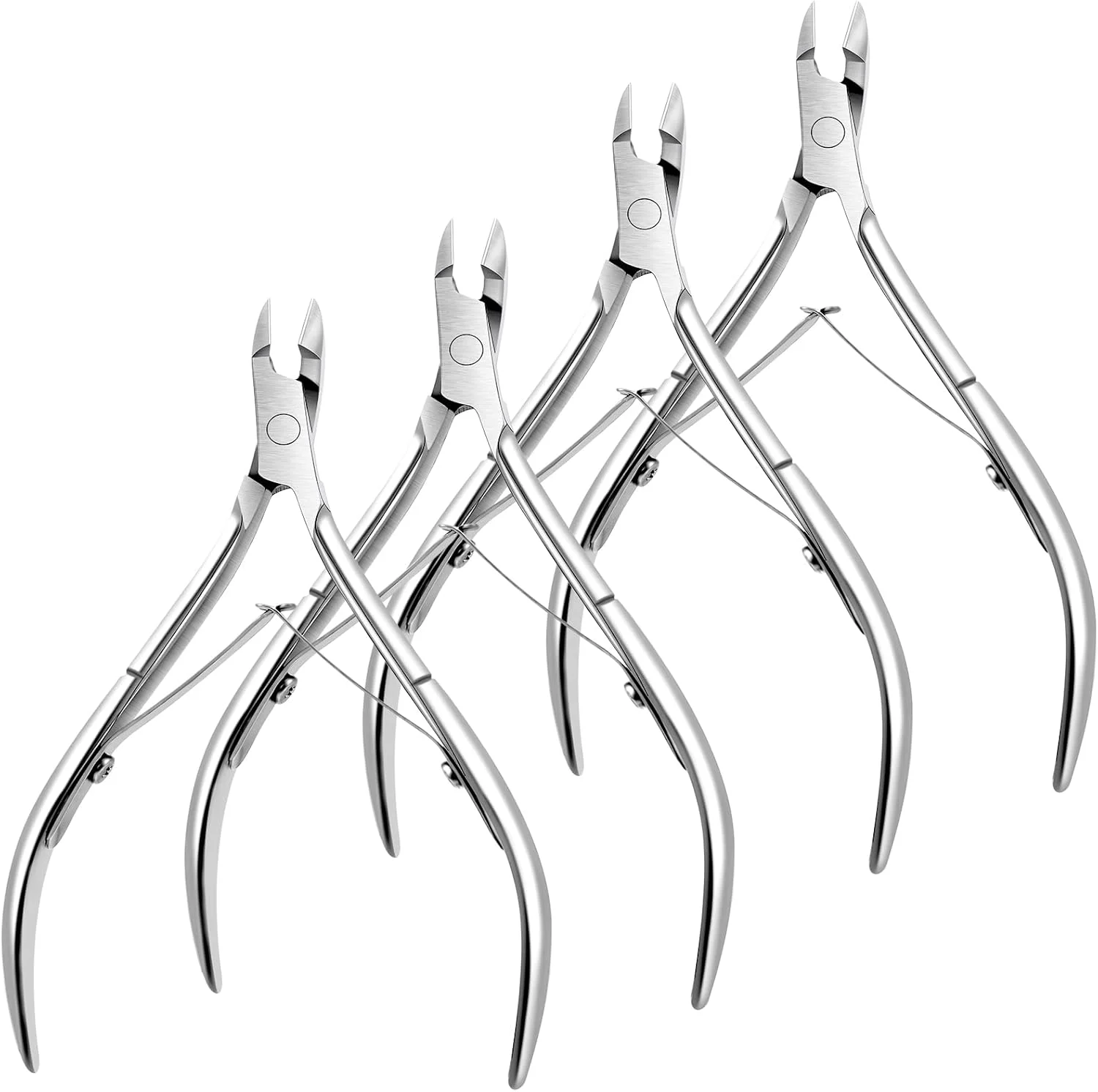 قیچی کوتیکول ناخن جاپیور، بسته 4 عددی، استیل ضد زنگ، ابزار مانیکور ناخن با تیغه تیز برای از بین بردن پوست های مرده اطراف ناخن دست و پا قیچی کوتیکول ناخن جاپیور، بسته 4 عددی، استیل ضد زنگ، ابزار مانیکور ناخن با تیغه تیز برای از بین بردن پوست های مرده اطراف ناخن دست و پا