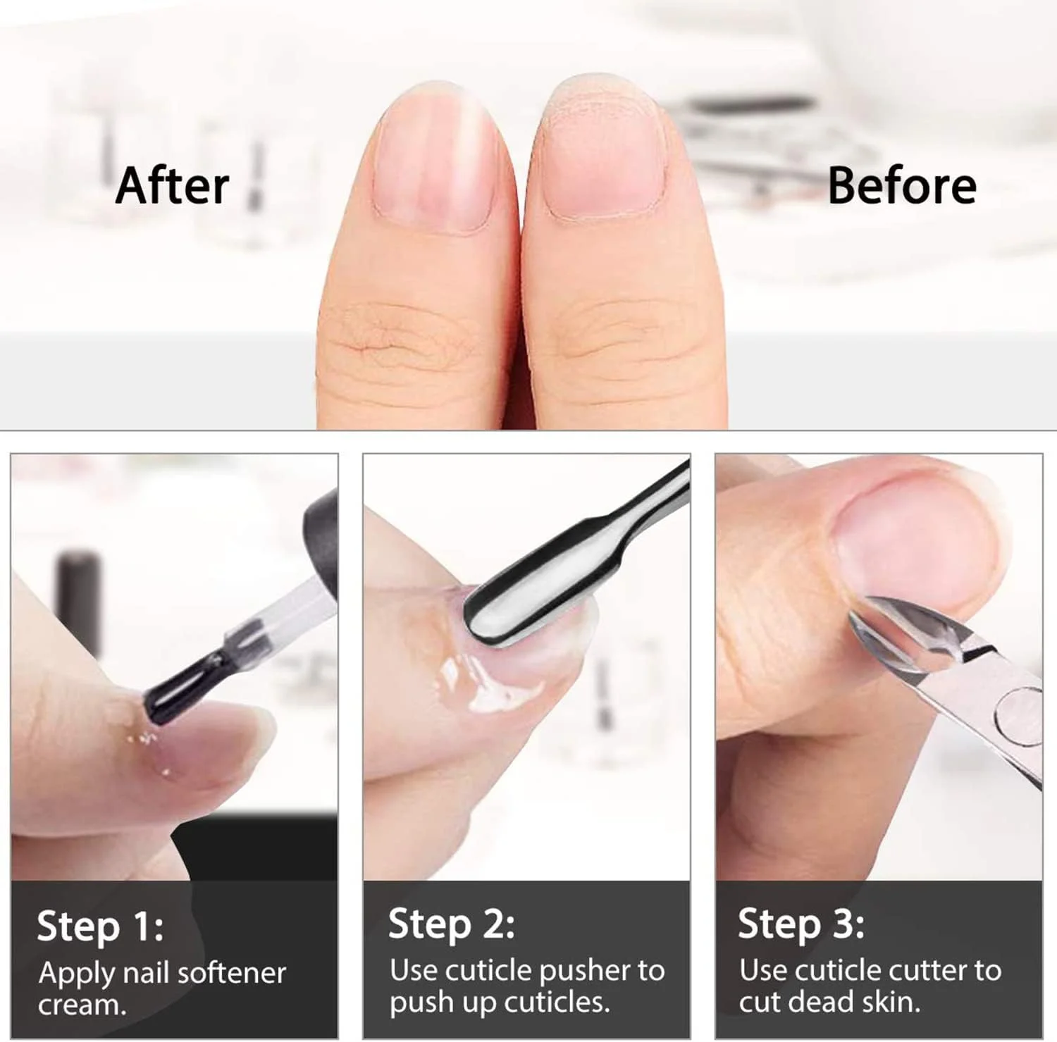 گوشت گیر ناخن با عقب زننده کوتیکول، KASTWAVE از بین برنده کوتیکول، نیپر کوتیکول حرفه ای، قیچی و انبر بادوام استیل ضد زنگ برای پدیکور و مانیکور ناخن های دست و پا (مشکی) گوشت گیر ناخن با عقب زننده کوتیکول، KASTWAVE از بین برنده کوتیکول، نیپر کوتیکول حرفه ای، قیچی و انبر بادوام استیل ضد زنگ برای پدیکور و مانیکور ناخن های دست و پا (مشکی)