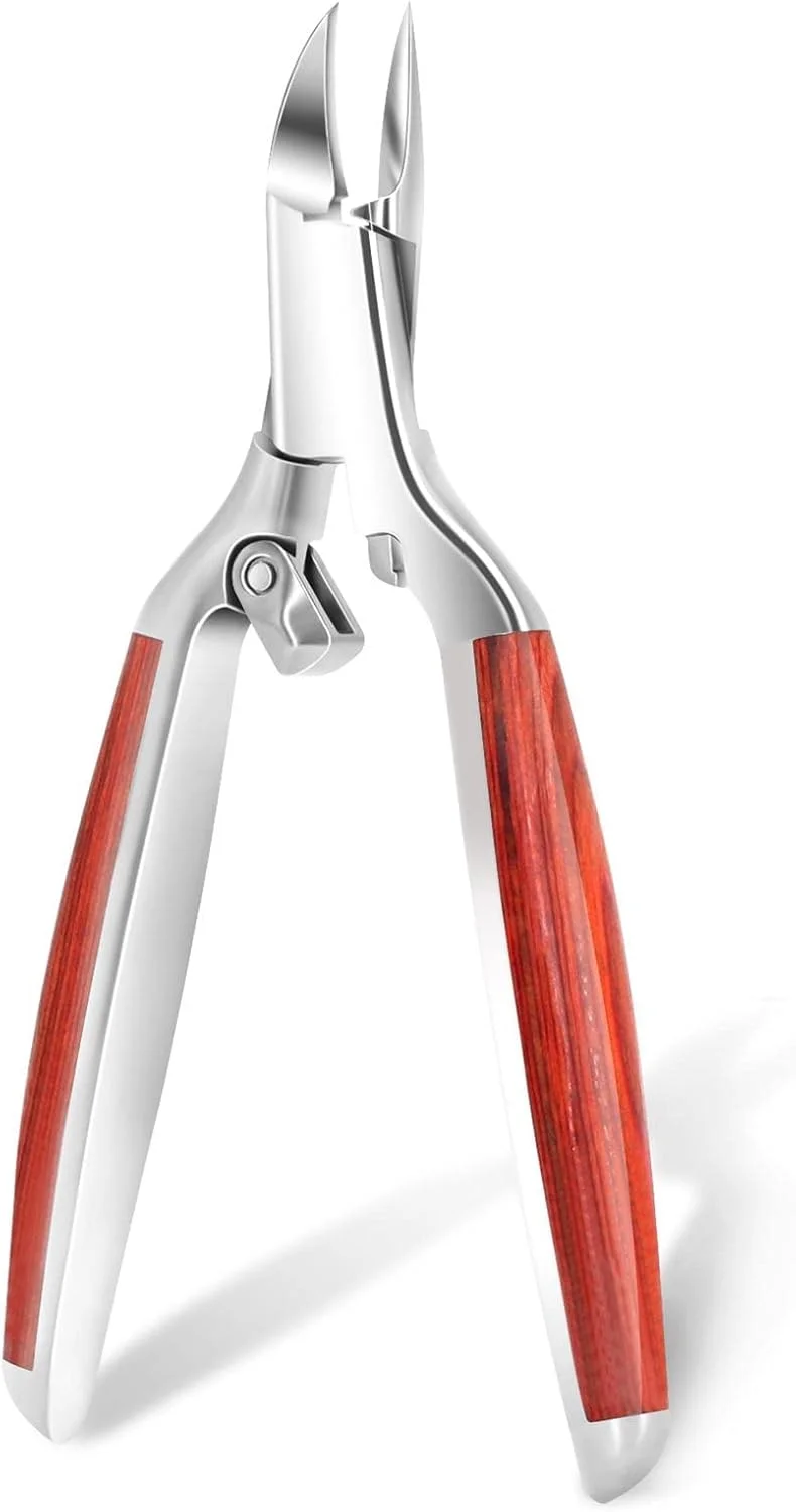 ناخن گیر سنگین MAKINGTEC برای ناخن های ضخیم - بهترین ناخن گیر حرفه ای برای آقایان، خانم ها و سالمندان - ناخن گیر بزرگ طبی برای ناخن های پا و ناخن های فرو رفته ناخن گیر سنگین MAKINGTEC برای ناخن های ضخیم - بهترین ناخن گیر حرفه ای برای آقایان، خانم ها و سالمندان - ناخن گیر بزرگ طبی برای ناخن های پا و ناخن های فرو رفته