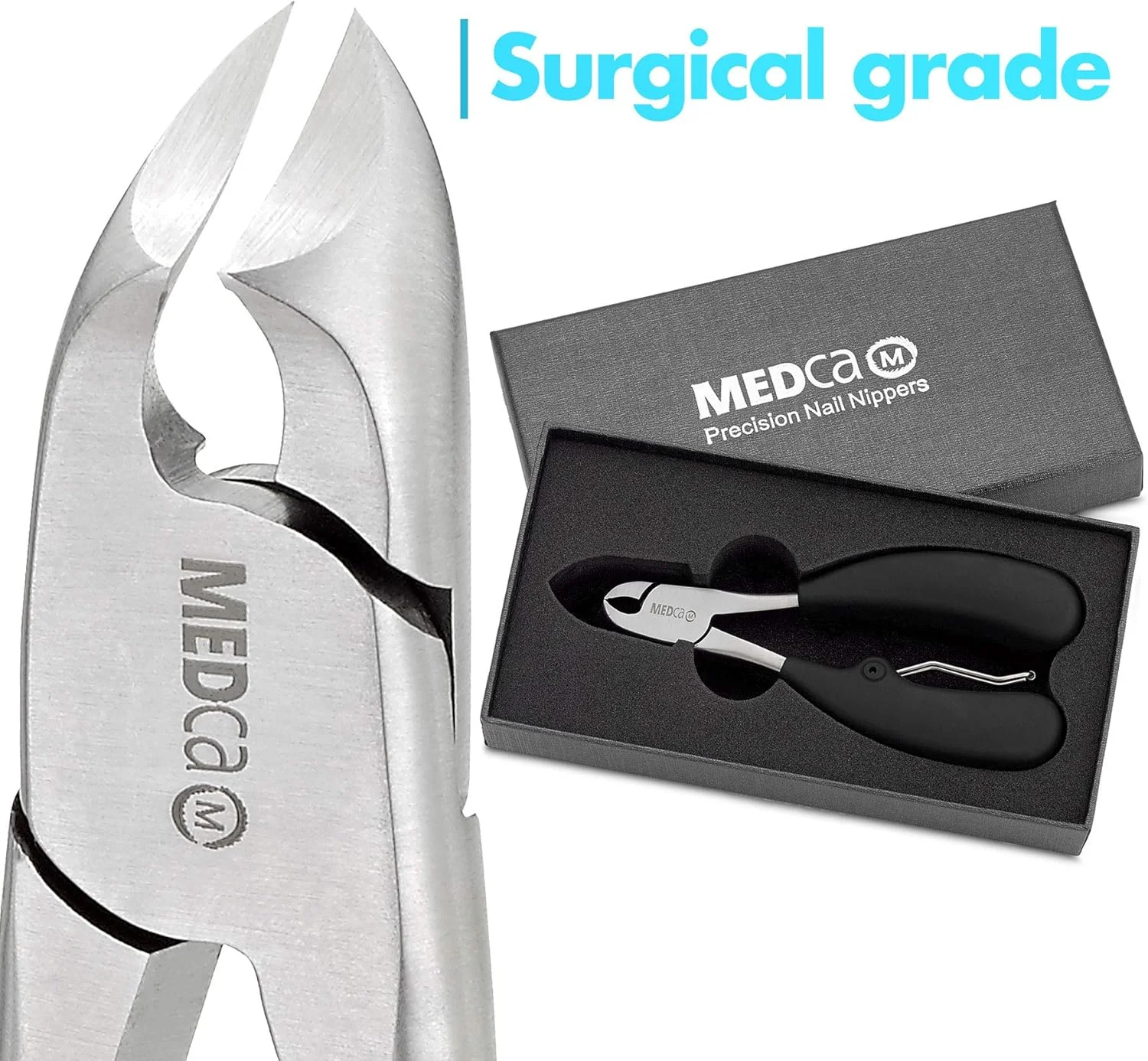 ابزار قیچی ناخن پا دقیق MEDca، ابزار پیرایش و حذف کوتیکول ناخن فرورفته ممتاز، انبر ناخن گیر ناخن های ضخیم، درمان پا با ناخن استیل ضد زنگ درجه جراحی برای مراقبت از ناخن، ابزار پدیکور ابزار قیچی ناخن پا دقیق MEDca، ابزار پیرایش و حذف کوتیکول ناخن فرورفته ممتاز، انبر ناخن گیر ناخن های ضخیم، درمان پا با ناخن استیل ضد زنگ درجه جراحی برای مراقبت از ناخن، ابزار پدیکور