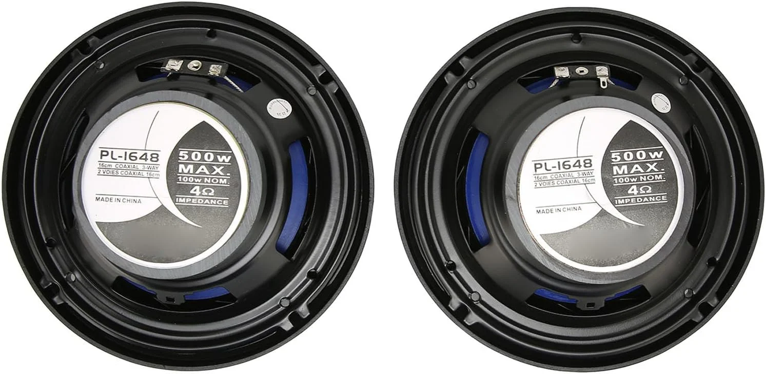 سیستم بلندگوی کواکسیال 500 واتی خودرو Keenso با کیفیت صدای ترکیبی برای تمام سیستم های صوتی خودرو، 2 عدد بلندگوی 6.5 اینچی برای علاقه مندان به صدا سیستم بلندگوی کواکسیال 500 واتی خودرو Keenso با کیفیت صدای ترکیبی برای تمام سیستم های صوتی خودرو، 2 عدد بلندگوی 6.5 اینچی برای علاقه مندان به صدا