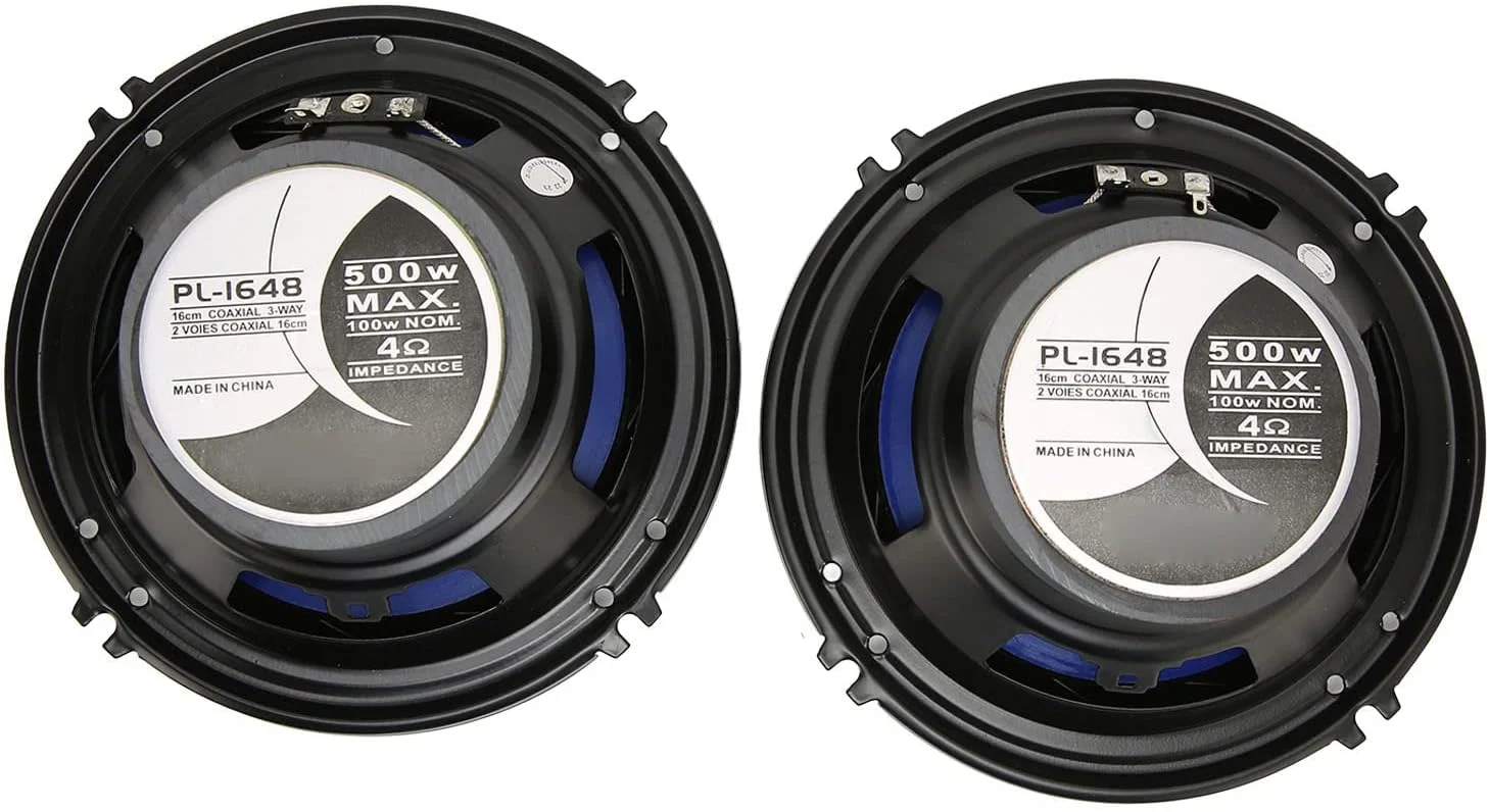 سیستم بلندگوی کواکسیال 500 واتی خودرو Keenso با کیفیت صدای ترکیبی برای تمام سیستم های صوتی خودرو، 2 عدد بلندگوی 6.5 اینچی برای علاقه مندان به صدا سیستم بلندگوی کواکسیال 500 واتی خودرو Keenso با کیفیت صدای ترکیبی برای تمام سیستم های صوتی خودرو، 2 عدد بلندگوی 6.5 اینچی برای علاقه مندان به صدا