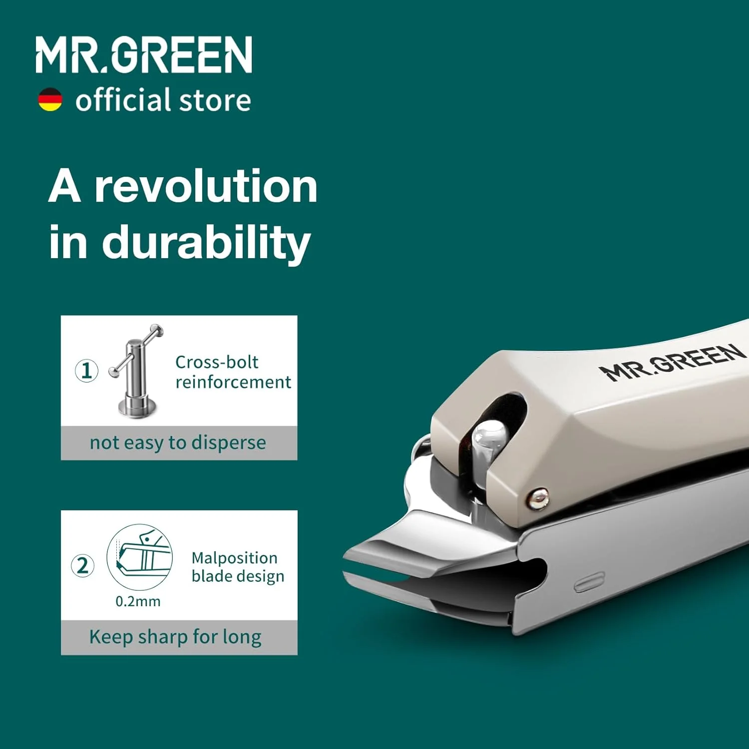 قیچی ناخن لبه مورب MR.GREEN، ابزار انبرک کوتیکول، استیل ضد زنگ، پوست مرده، نوک مورب، قیچی مانیکور (Mr-1127+سوهان شیشه ای) قیچی ناخن لبه مورب MR.GREEN، ابزار انبرک کوتیکول، استیل ضد زنگ، پوست مرده، نوک مورب، قیچی مانیکور (Mr-1127+سوهان شیشه ای)