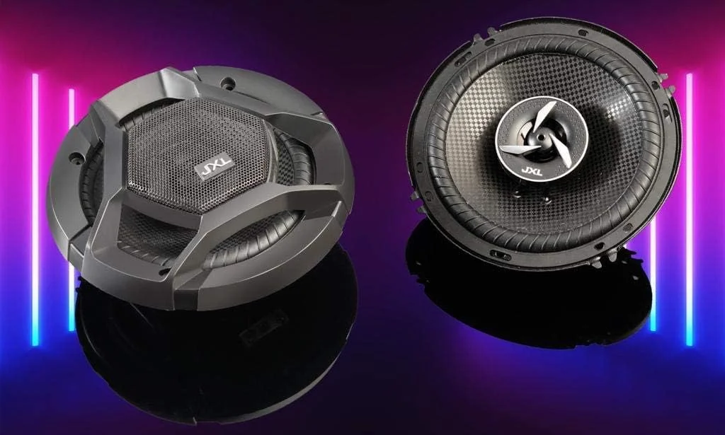 بلندگوی کواکسیال 3 طرفه 6 اینچی JXL 1690 با عملکرد بالا، دارای توییتر PEI داخلی و ووفر HOP، حداکثر توان 600 وات (جفت - مشکی)