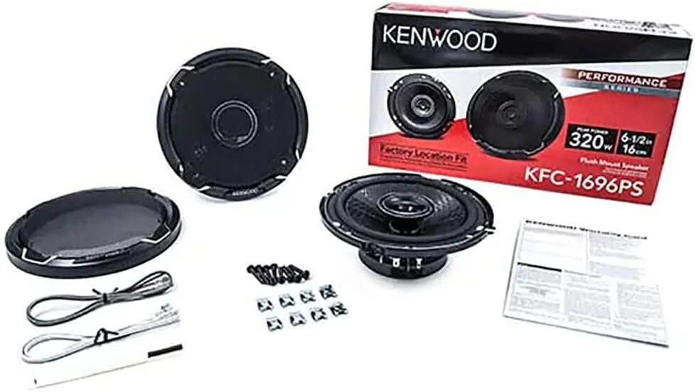 بلندگوهای خودرو کنوود KFC-1696PS 6 1/2 اینچی 2 طرفه (جفت) 320 وات حداکثر توان KFC1696PS بلندگوهای خودرو کنوود KFC-1696PS 6 1/2 اینچی 2 طرفه (جفت) 320 وات حداکثر توان KFC1696PS