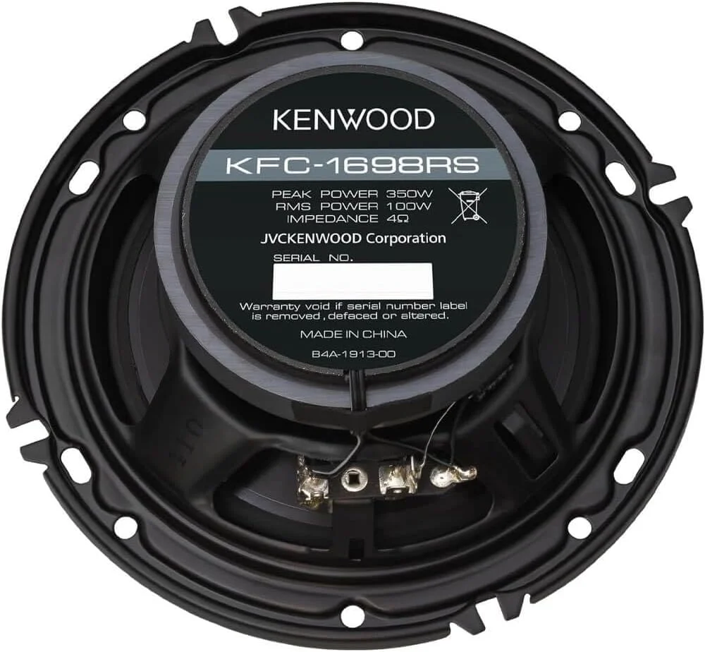 بلندگوهای خودرو کنوود KFC-1696PS 6 1/2 اینچی 2 طرفه (جفت) 320 وات حداکثر توان KFC1696PS بلندگوهای خودرو کنوود KFC-1696PS 6 1/2 اینچی 2 طرفه (جفت) 320 وات حداکثر توان KFC1696PS