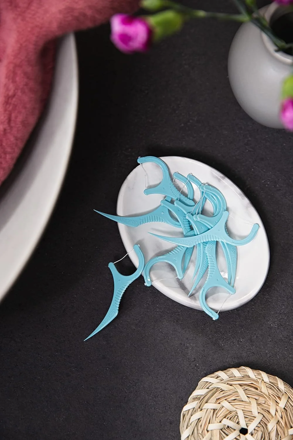 نخ دندان کمانی جردن 3 در 1، 36 عدد