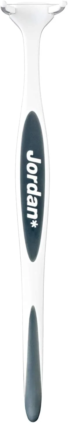 نخ دندان دسته دار جردن ایزی کلین 1 دسته + 20 عدد سری یدک - رنگ های متنوع