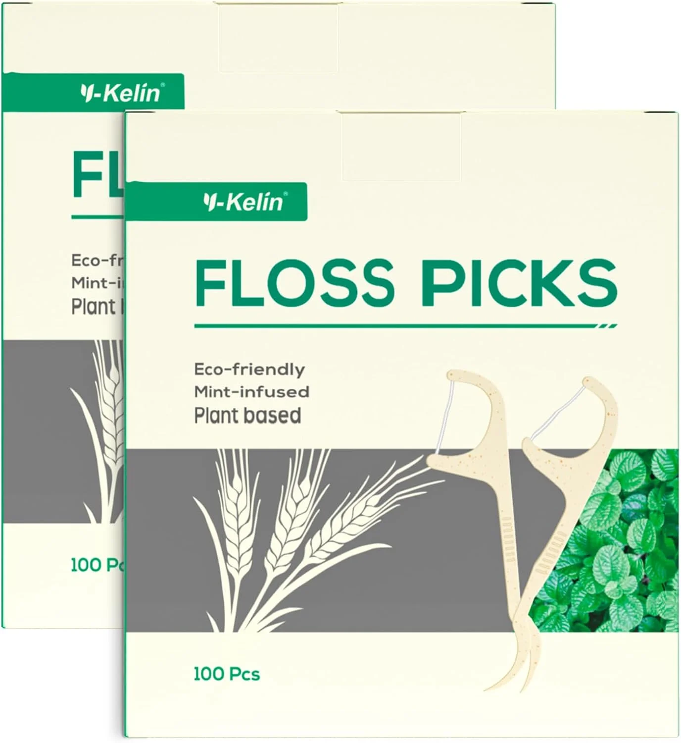 خلال دندان Y-Kelin | خلال دندان سازگار با محیط زیست از جنس کاه گندم | 200 عدد ملایم برای لثه | بدون پلاستیک، قابل کمپوست | مراقبت پایدار از دهان و دندان برای بزرگسالان و کودکان | وگان، بدون تست حیوانی خلال دندان Y-Kelin | خلال دندان سازگار با محیط زیست از جنس کاه گندم | 200 عدد ملایم برای لثه | بدون پلاستیک، قابل کمپوست | مراقبت پایدار از دهان و دندان برای بزرگسالان و کودکان | وگان، بدون تست حیوانی