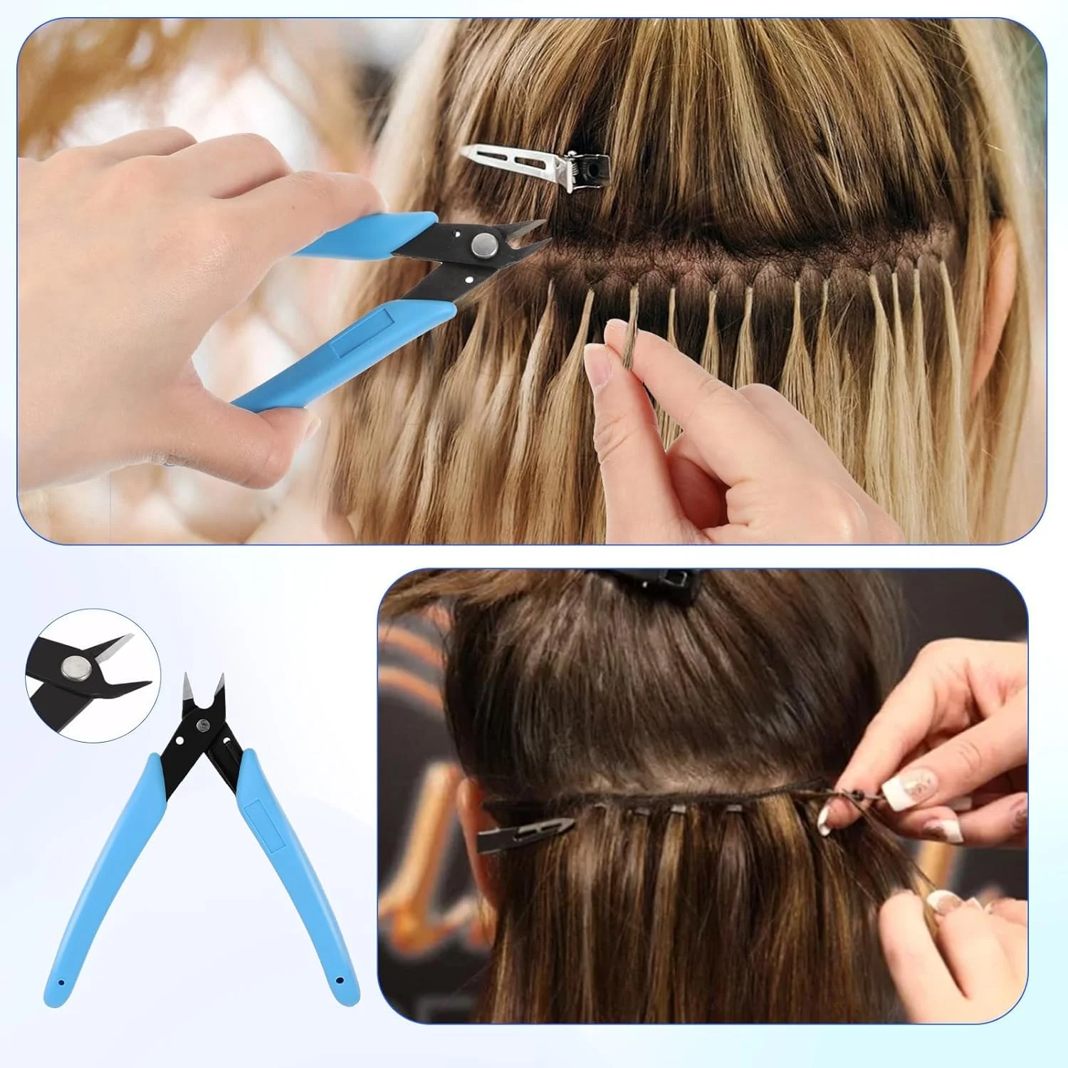 انبر نگین گیر استیل ضد زنگ ممتاز Excefore برای تزیینات طراحی ناخن - ابزار دقیق DIY ناخن برای مانیکور، قیچی ناخن آسان و بادوام برای استفاده حرفه ای و خانگی انبر نگین گیر استیل ضد زنگ ممتاز Excefore برای تزیینات طراحی ناخن - ابزار دقیق DIY ناخن برای مانیکور، قیچی ناخن آسان و بادوام برای استفاده حرفه ای و خانگی