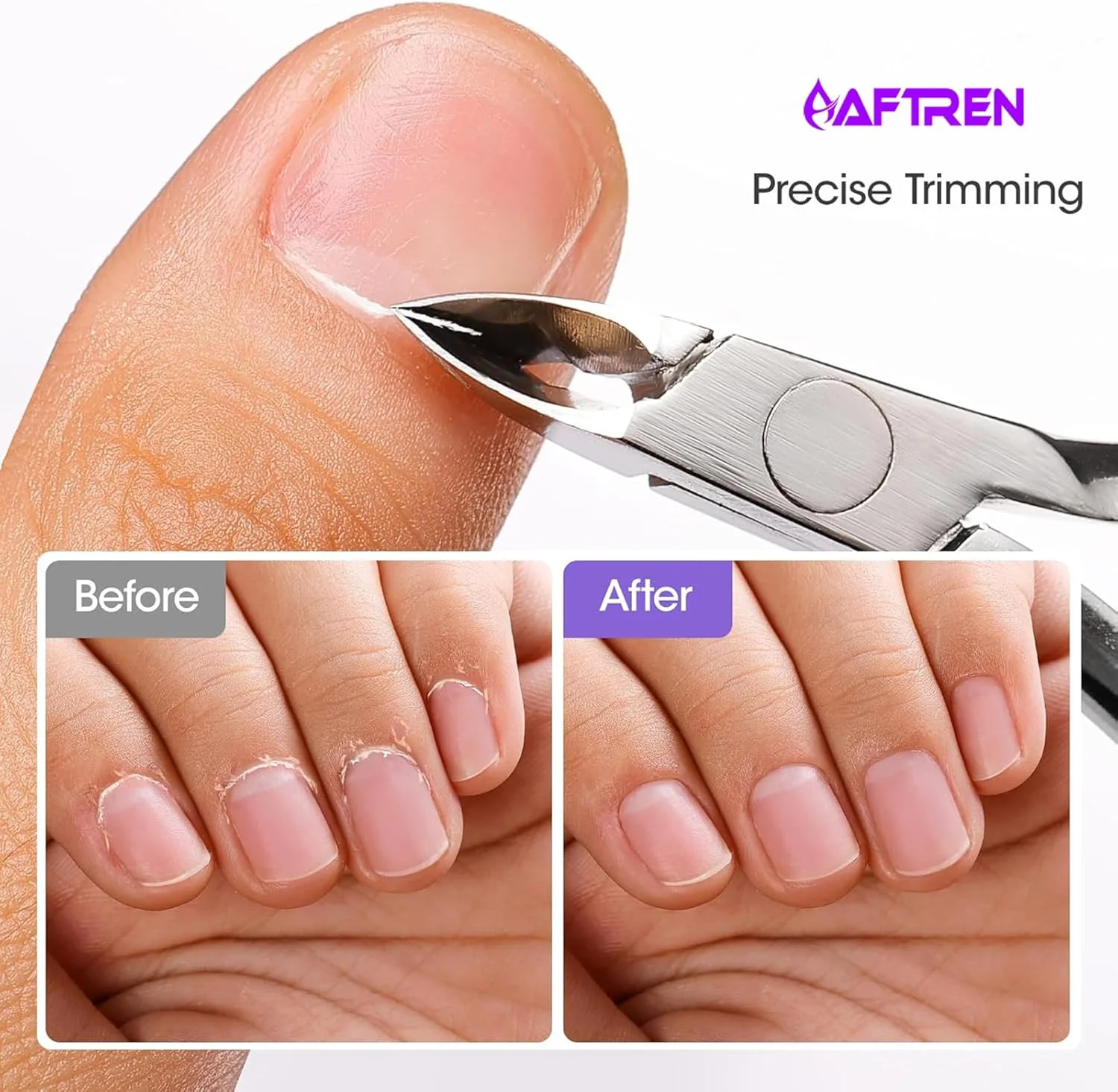 قیچی کوتیکول 16 فک، ناخن گیر کوتیکول حرفه ای، نیپر کوتیکول با تیغه های تیز، فنر دوبل، استیل ضد زنگ، ابزار مانیکور ناخن