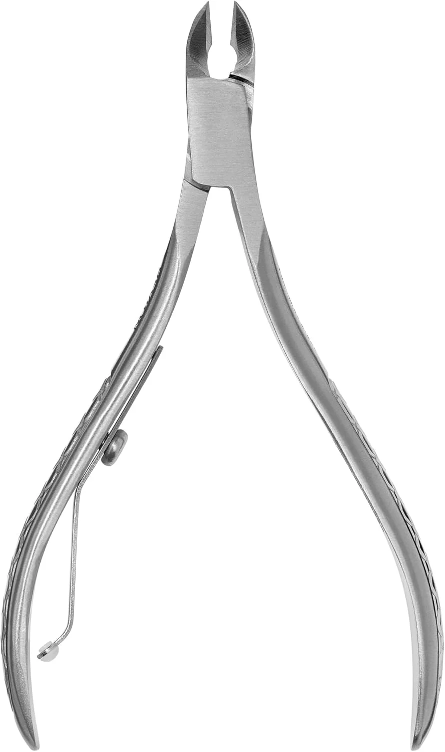 قیچی مانیکور رولون، ابزار حذف پوست های اطراف ناخن با تیغه نیمه، مراقبت از ناخن، تیغه بسیار دقیق، دسته آسان گیر، فولاد ضد زنگ (بسته 1 عددی) قیچی مانیکور رولون، ابزار حذف پوست های اطراف ناخن با تیغه نیمه، مراقبت از ناخن، تیغه بسیار دقیق، دسته آسان گیر، فولاد ضد زنگ (بسته 1 عددی)