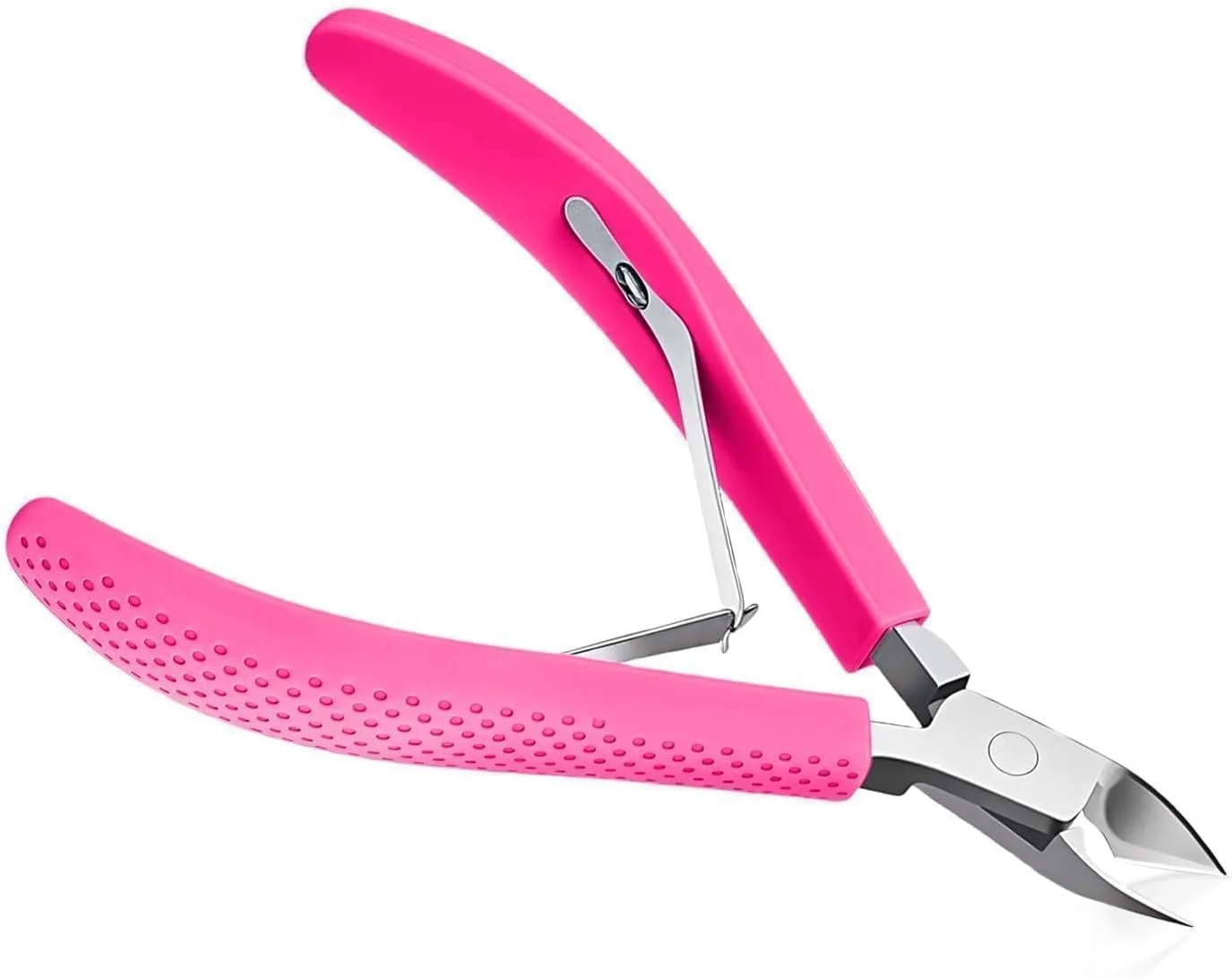 قیچی و نیپر کوتیکول لبه ظریف تک عددی رنگ رز Criyar، ابزار ناخن استیل با دسته سیلیکونی برای حذف دقیق، کاتر و ریموور کوتیکول بادوام و قابل شستشو قیچی و نیپر کوتیکول لبه ظریف تک عددی رنگ رز Criyar، ابزار ناخن استیل با دسته سیلیکونی برای حذف دقیق، کاتر و ریموور کوتیکول بادوام و قابل شستشو