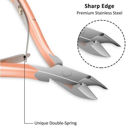 ست ابزار مانیکور Bukela شامل گوشت گیر، عقب زن و قیچی، ابزار پدیکور و مانیکور استیل ضد زنگ، نیپر، کاتر و کلیپر ناخن برای ناخن های دست و پا (صورتی) ست ابزار مانیکور Bukela شامل گوشت گیر، عقب زن و قیچی، ابزار پدیکور و مانیکور استیل ضد زنگ، نیپر، کاتر و کلیپر ناخن برای ناخن های دست و پا (صورتی)