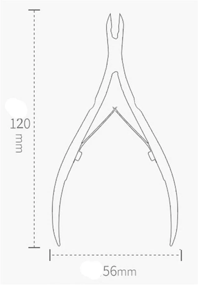 گوشت گیر ناخن با دسته ضد لغزش، ابزار مانیکور و پدیکور گوشت گیر ناخن با دسته ضد لغزش، ابزار مانیکور و پدیکور