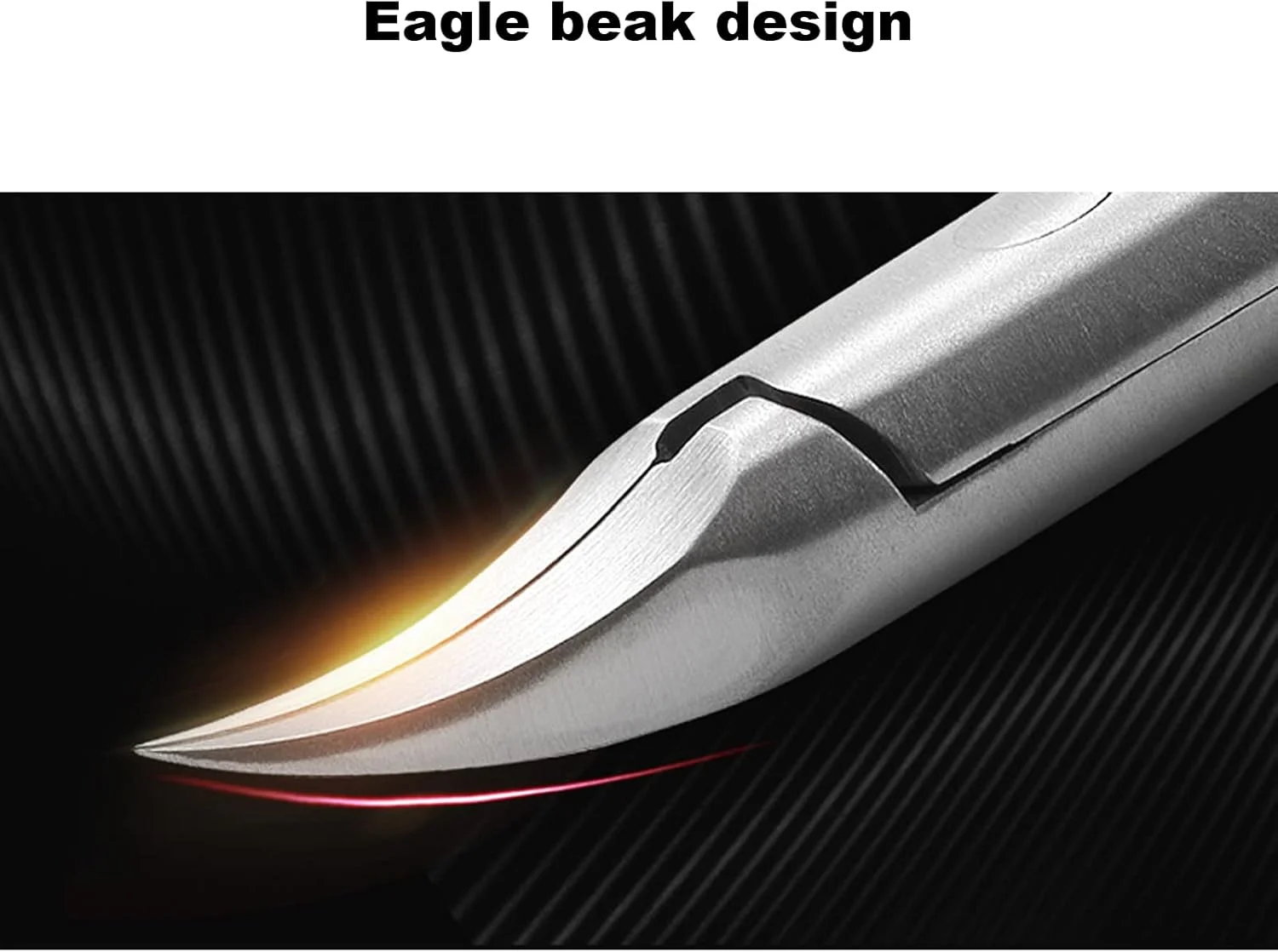 ابزار حذف کوتیکول، نیپر کوتیکول، انبر پیرایش کوتیکول، ناخن گیر پا، ابزار حذف پدیکور، پیرایشگر کوتیکول برای ناخن های فرورفته (نقره ای)