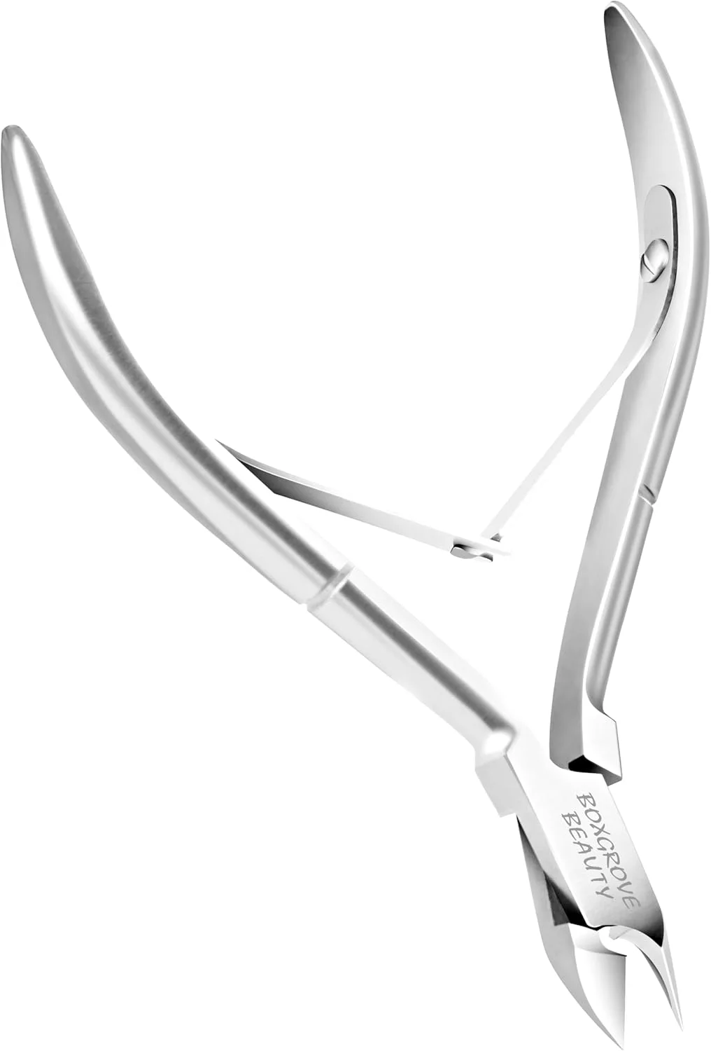 ابزار مانیکور و پدیکور حرفه ای BOXGROVE BEAUTY، قیچی و عقب زننده کوتیکول با فنر دوبل - ابزار عالی برای مراقبت از ناخن در خانه/اسپا/سالن ابزار مانیکور و پدیکور حرفه ای BOXGROVE BEAUTY، قیچی و عقب زننده کوتیکول با فنر دوبل - ابزار عالی برای مراقبت از ناخن در خانه/اسپا/سالن