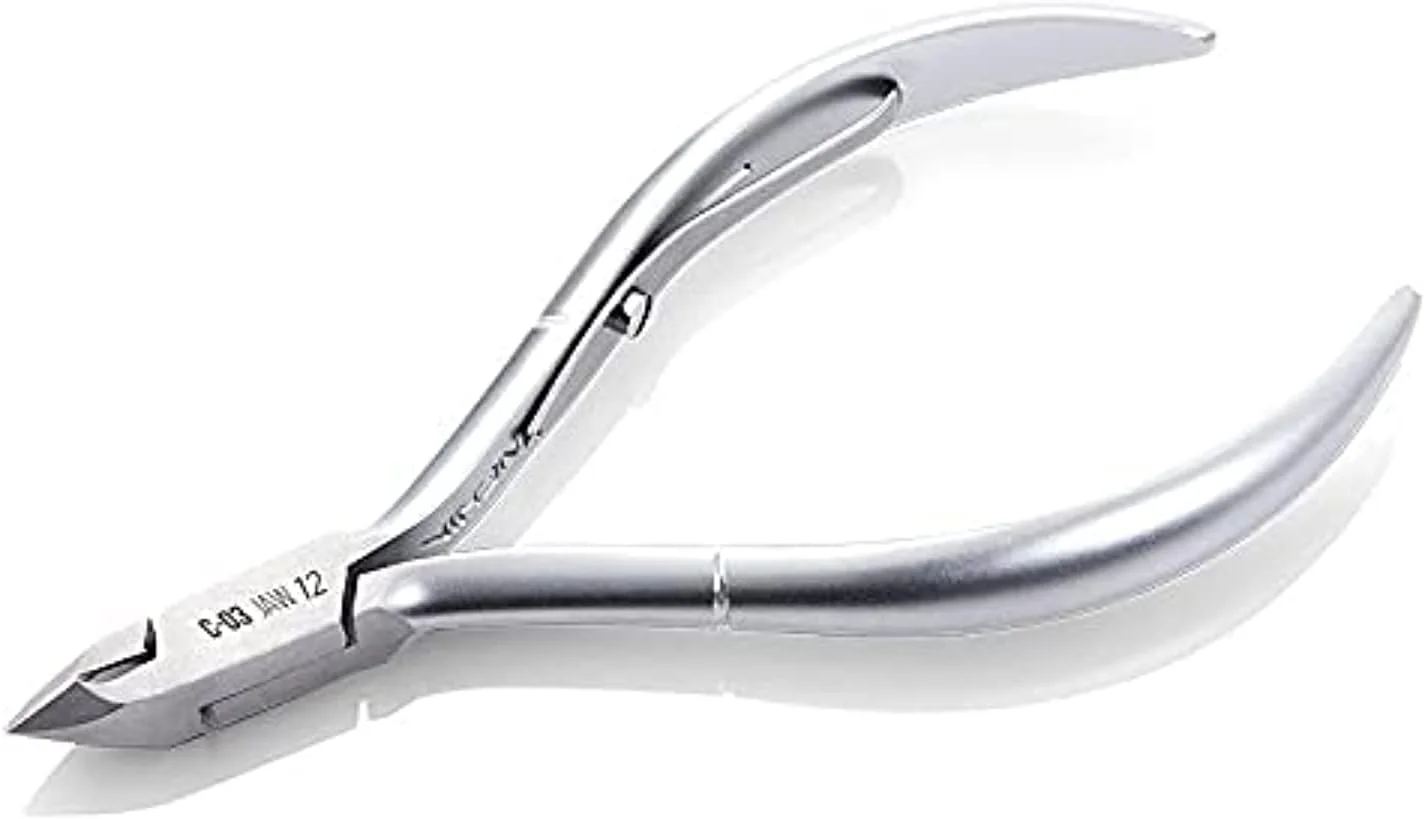 نیپر کوتیکول ناخن Nghia - روکش خاکستری مدل C-03 (فک 12)