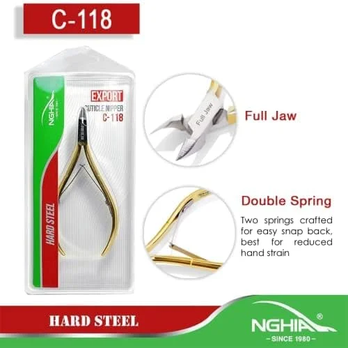 گوشت گیر ناخن آبکاری شده Nghia مدل C-118