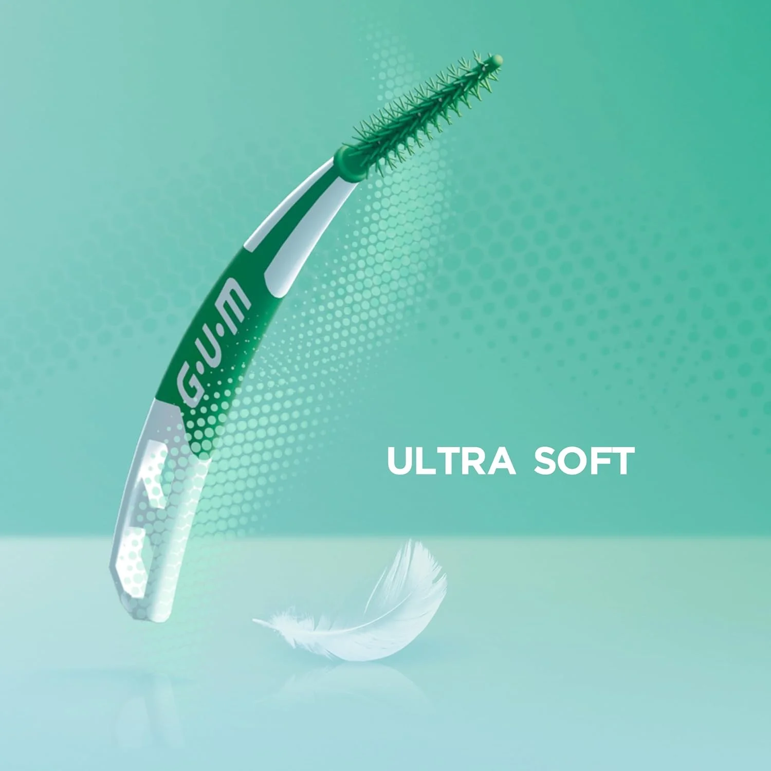 برس های بین دندانی GUM SOFT-PICKS PRO | طراحی منحنی برای دسترسی آسان به مناطق دور از دسترس | عملکرد ملایم برای لثه های حساس | [L-3x60] (+1 نمونه رایگان)