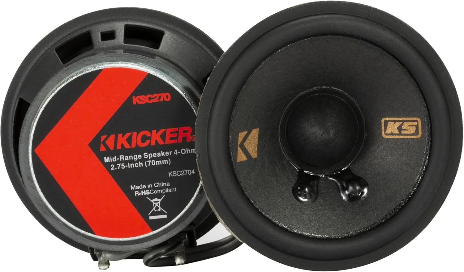 بلندگوهای کواکسیال سری KICKER 51KSC (مدل 51KSC2704)