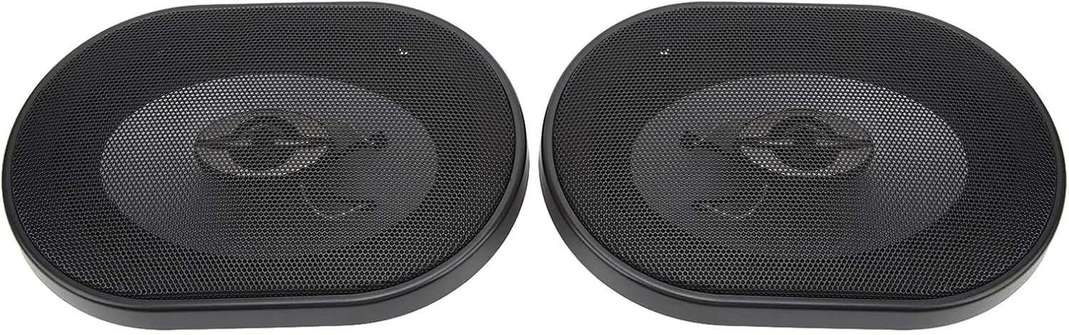 بلندگوی کواکسیال Kikumi، یک جفت بلندگوی صوتی 380 واتی ضد ضربه با اندازه جهانی برای خودرو، RV و موتورسیکلت