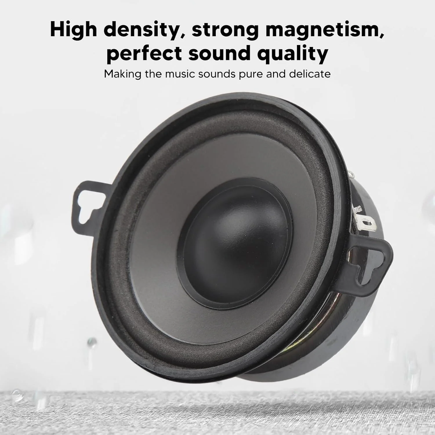 بلندگوی صوتی خودرو Kikumi، بلندگوی گرد 3.5 اینچی مقاوم در برابر ضربه با بیس تندر برای خودرو بلندگوی صوتی خودرو Kikumi، بلندگوی گرد 3.5 اینچی مقاوم در برابر ضربه با بیس تندر برای خودرو