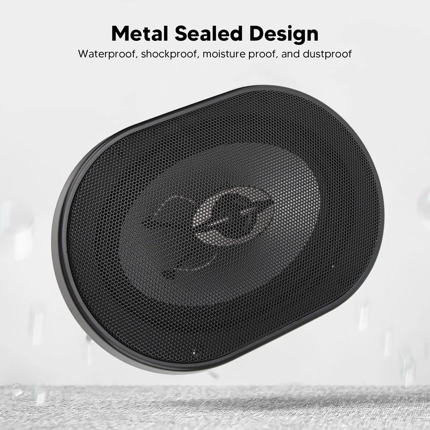 بلندگوی کواکسیال Kikumi، یک جفت بلندگوی صوتی 380 واتی ضد ضربه با اندازه جهانی برای خودرو، RV و موتورسیکلت بلندگوی کواکسیال Kikumi، یک جفت بلندگوی صوتی 380 واتی ضد ضربه با اندازه جهانی برای خودرو، RV و موتورسیکلت