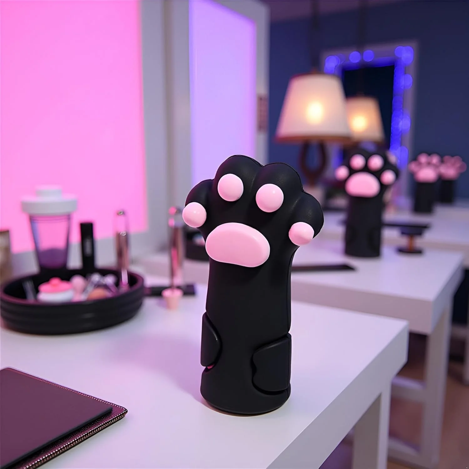 روکش محافظ مشکی نیپر Rosojodg، 1 عدد، طرح پنجه گربه، روکش سیلیکونی محافظ برای قیچی کوتیکول ناخن، ابزار مانیکور، درپوش موچین، نیپر کوتیکول روکش محافظ مشکی نیپر Rosojodg، 1 عدد، طرح پنجه گربه، روکش سیلیکونی محافظ برای قیچی کوتیکول ناخن، ابزار مانیکور، درپوش موچین، نیپر کوتیکول