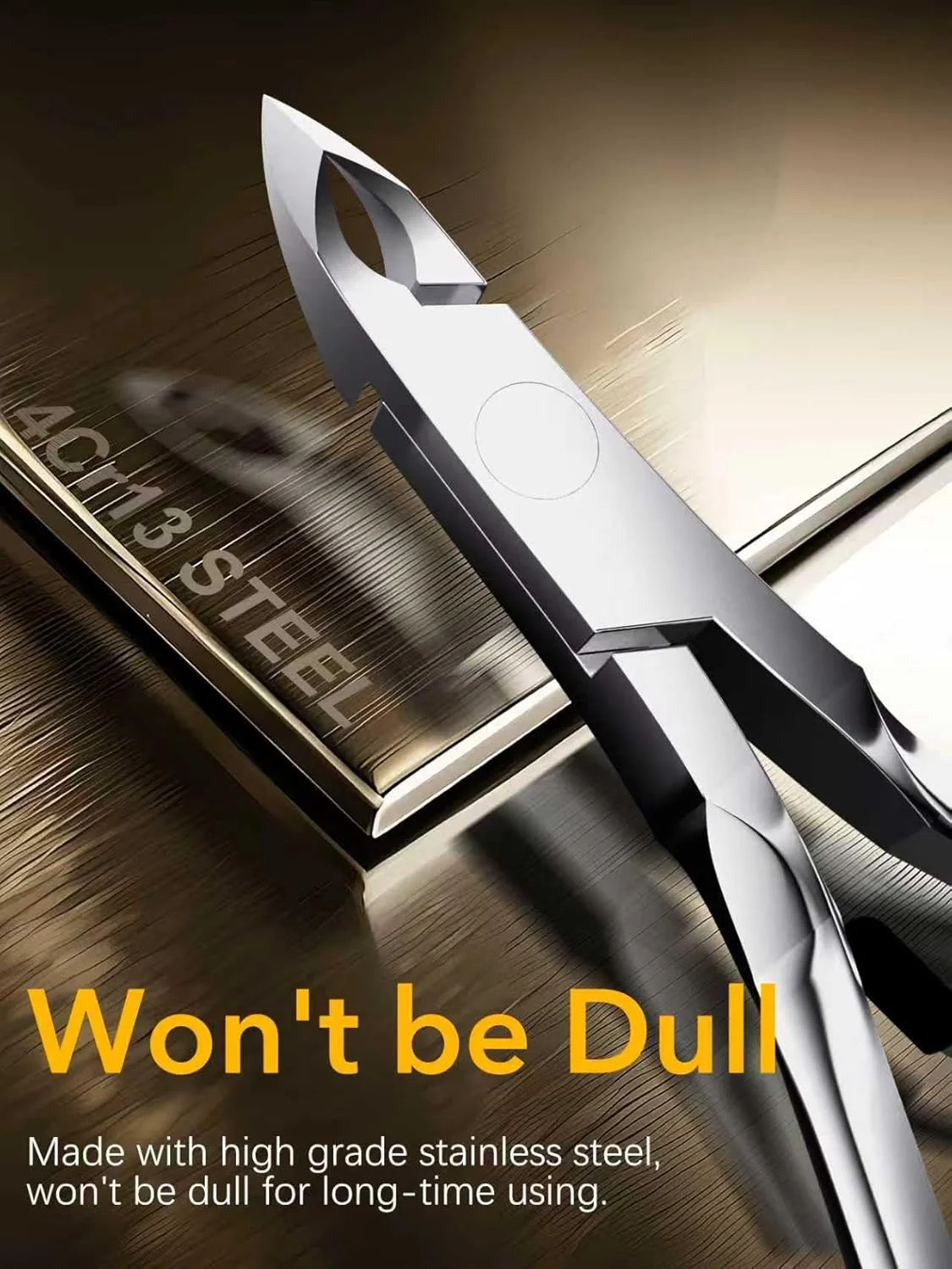 نیپر کوتیکول با کیفیت سالنی، قیچی مانیکور و حذف کننده پوست های مرده ناخن، تیغه 5 میلی متری نیپر کوتیکول با کیفیت سالنی، قیچی مانیکور و حذف کننده پوست های مرده ناخن، تیغه 5 میلی متری