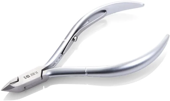 انبرک حرفه ای کوتیکول استیل ضد زنگ - ابزار دقیق مراقبت از ناخن برای سالن، ابزار بادوام پدیکور مانیکور برای ناخن های دست و پا انبرک حرفه ای کوتیکول استیل ضد زنگ - ابزار دقیق مراقبت از ناخن برای سالن، ابزار بادوام پدیکور مانیکور برای ناخن های دست و پا