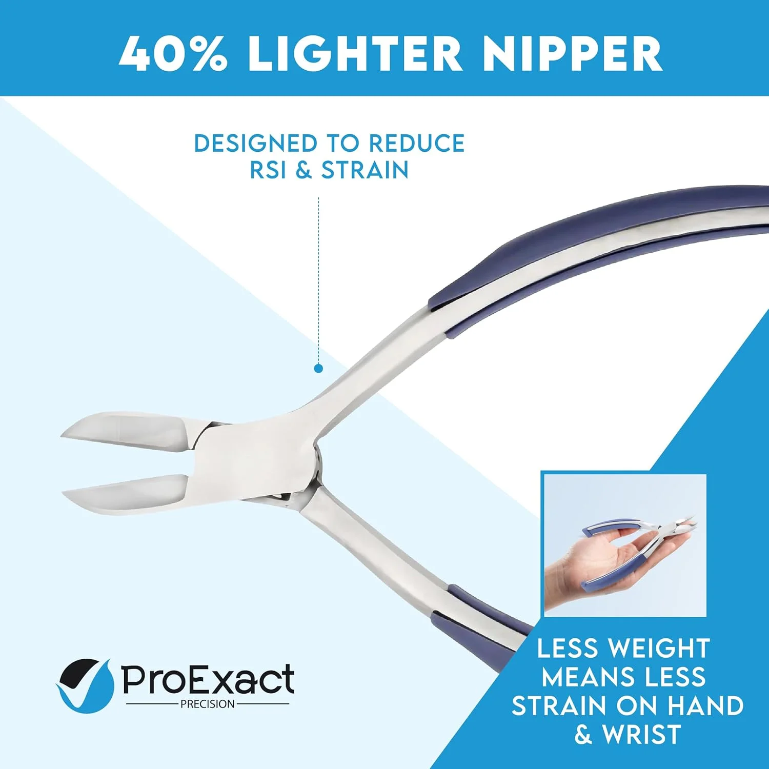 ناخن گیر و نیپر حرفه ای جراحی استیل - تیغه های منحنی 13 سانتی متری، ابزار دقیق، مناسب برای گرفتن ناخن، مراقبت از ناخن های فرورفته، پیرایش کوتیکول، نگهداری کامل ناخن ناخن گیر و نیپر حرفه ای جراحی استیل - تیغه های منحنی 13 سانتی متری، ابزار دقیق، مناسب برای گرفتن ناخن، مراقبت از ناخن های فرورفته، پیرایش کوتیکول، نگهداری کامل ناخن