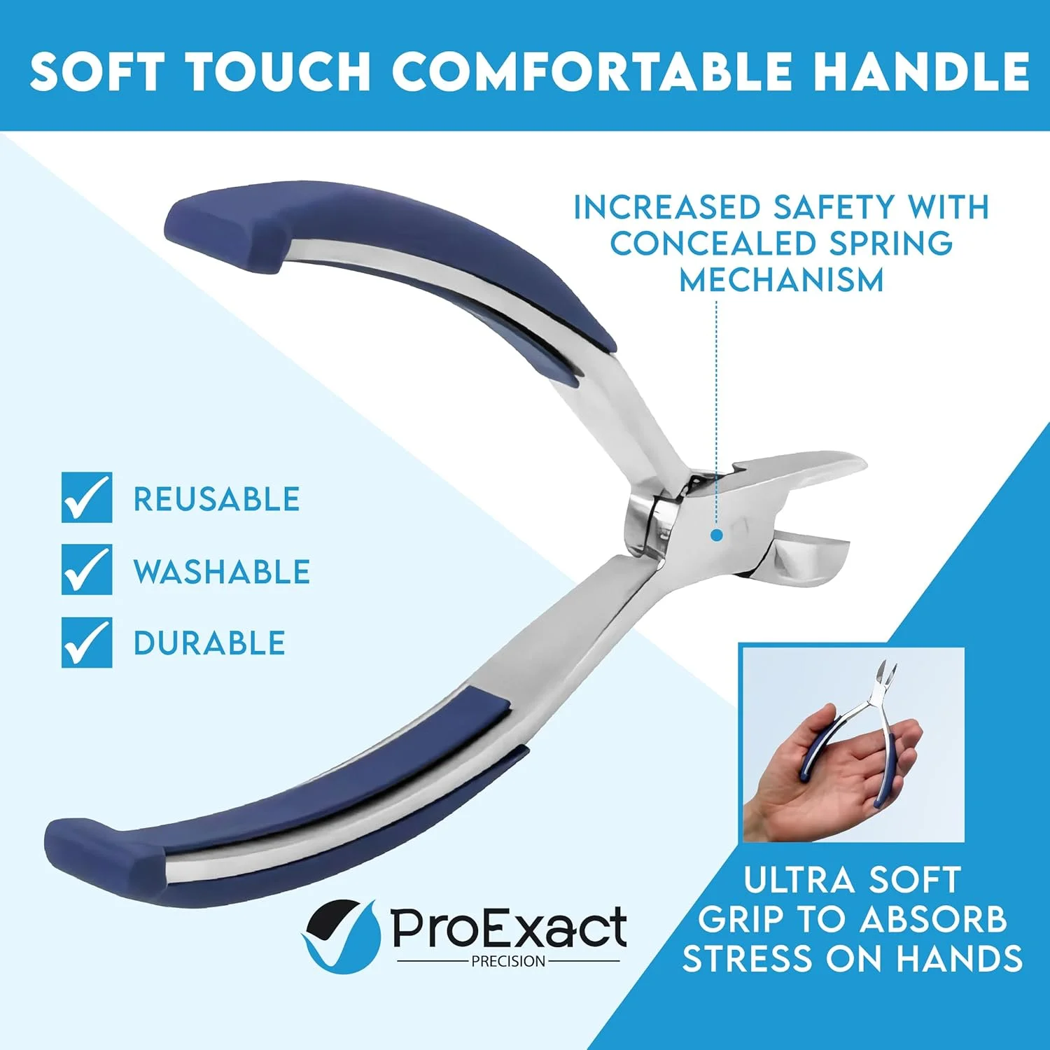 ناخن گیر و نیپر حرفه ای جراحی استیل - تیغه های منحنی 13 سانتی متری، ابزار دقیق، مناسب برای گرفتن ناخن، مراقبت از ناخن های فرورفته، پیرایش کوتیکول، نگهداری کامل ناخن ناخن گیر و نیپر حرفه ای جراحی استیل - تیغه های منحنی 13 سانتی متری، ابزار دقیق، مناسب برای گرفتن ناخن، مراقبت از ناخن های فرورفته، پیرایش کوتیکول، نگهداری کامل ناخن