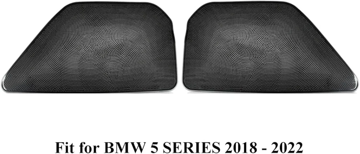 محافظ توری بلندگوی زیر صندلی خودرو کوویسا، مناسب برای بی ام و سری 5 F10 G30 (مشکی بدون لوگو - 01)