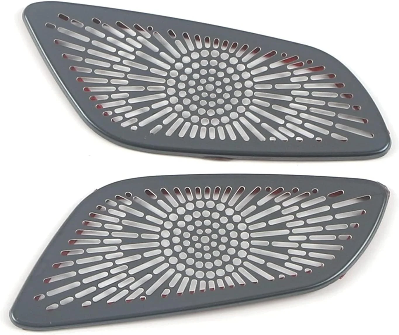 روکش توری بلندگوی درب خودرو KUVISA، قاب تریم بلندگو، لوازم جانبی داخلی استیکر، مناسب برای بیوک، ریگال 2018-2021، محافظ روکش بلندگوی خودرو (مشکی)