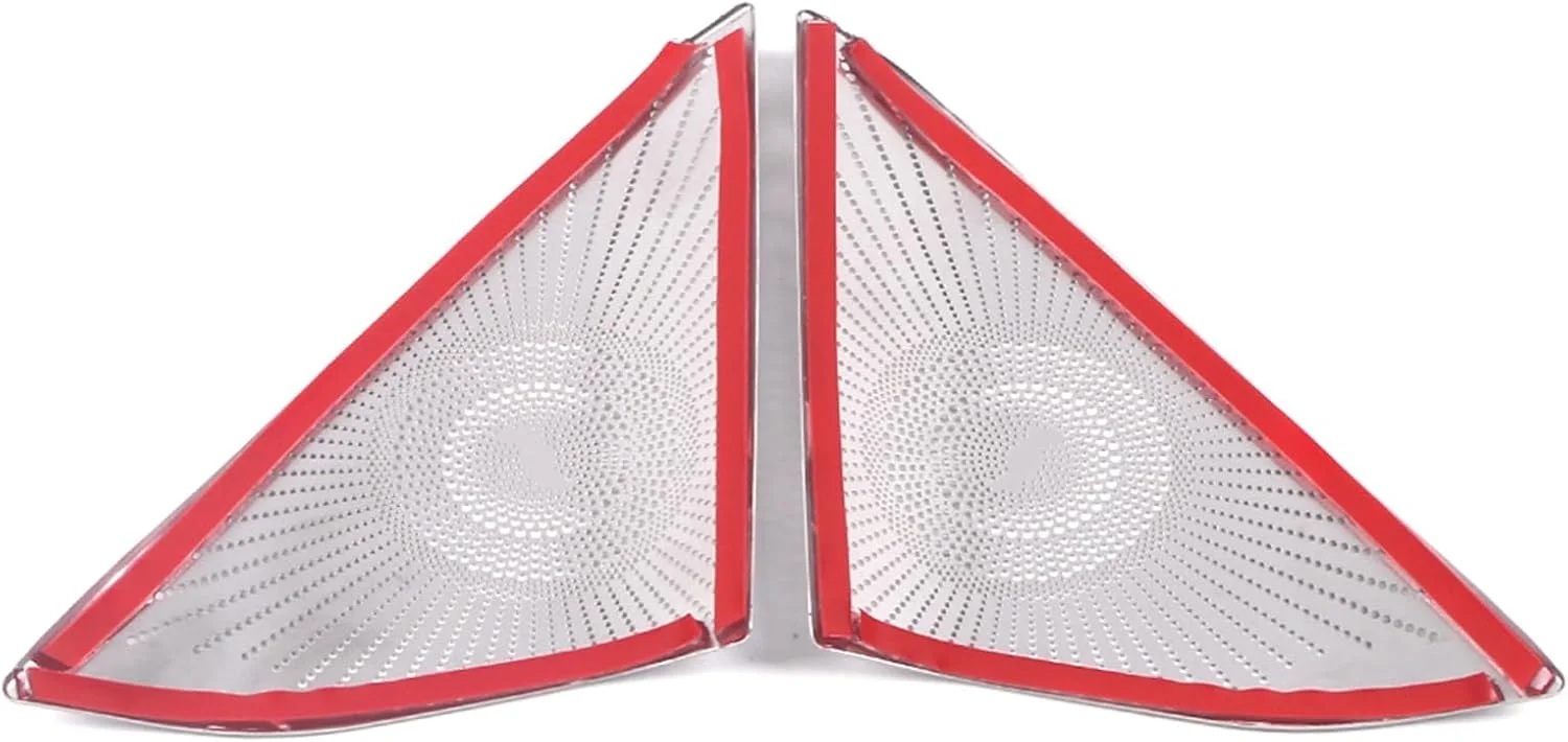 روکش قاب بلندگوی درب جلوی خودرو KUVISA، لوازم جانبی استیکر تریم بلندگو، برای مرسدس بنز، کلاس E W212 2009-2015 محافظ روکش بلندگوی خودرو