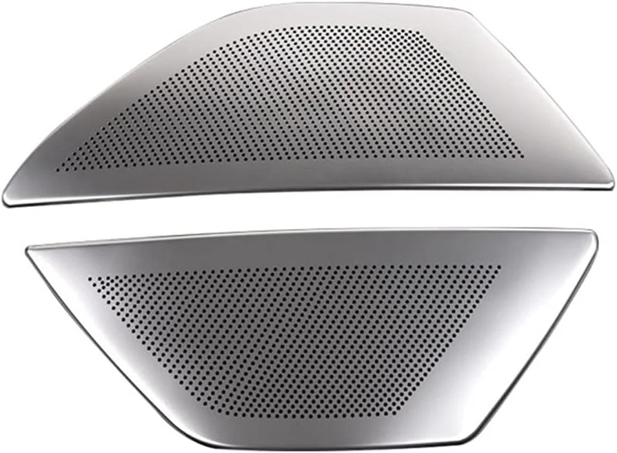 برچسب های پوشش بوق خودرو KUVISA، درب جلو، پوشش توییتر مناسب برای پانل تریم بلندگوهای موسیقی صوتی، برای BMW، سری 5 F10 F11 محافظ پوشش بلندگوی خودرو (استایل B)