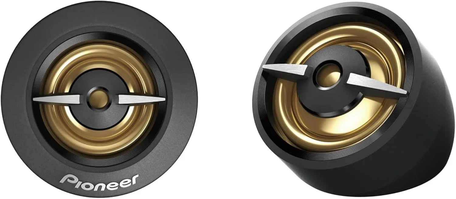 پایونیر 450 وات حداکثر 100 وات سینوسی تیوتر صدای قدرتمند راندمان بالا برش 38 میلی متری مجموعه 2 بلندگو با آداپتور نصب زاویه دار