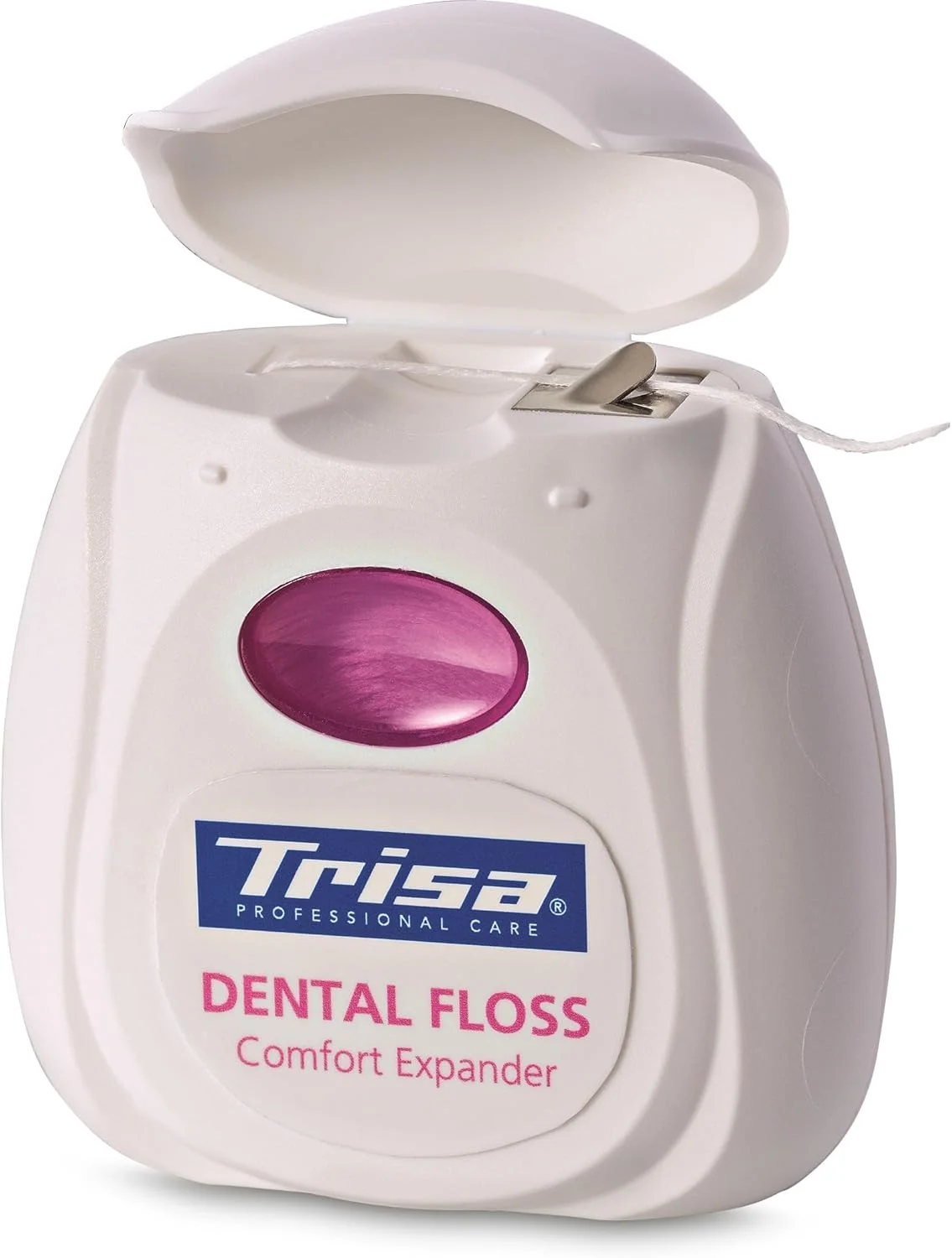نخ دندان حرفه ای Trisa مدل Comfort Expander با طعم نعناع، 40 متر