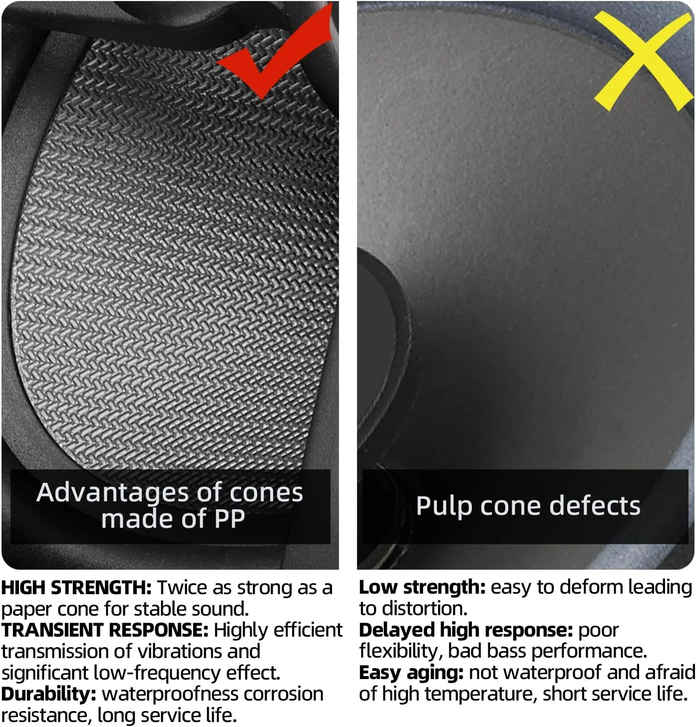بلندگوی کواکسیال خودرو WDiYA با ابعاد 6 در 9 اینچ، 3 راهه، فرکانس کامل، صدای با کیفیت بالا، حداکثر توان 300 وات، 4 اهم، صدای استریو فراگیر حرفه ای (2 عدد بلندگو)