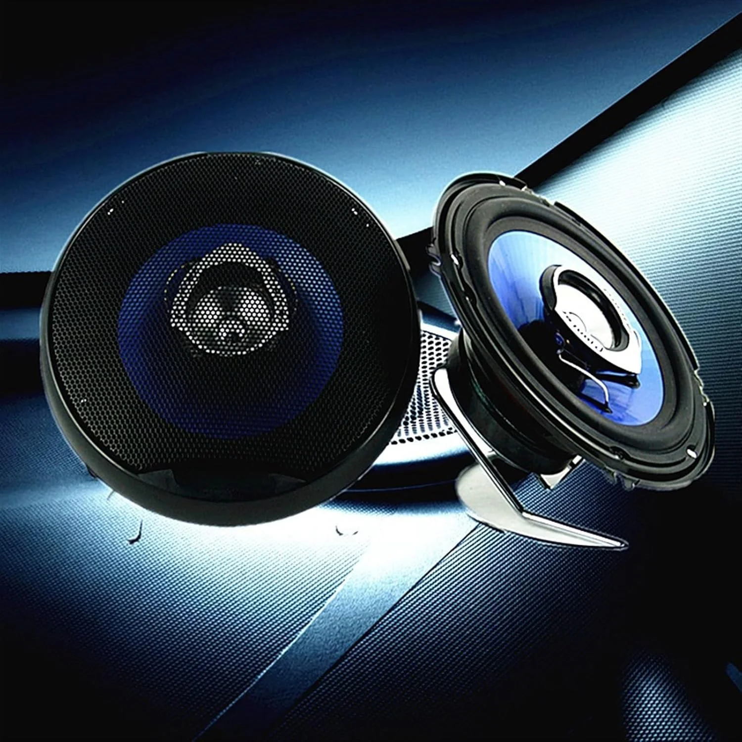 سیستم بلندگوی صوتی سه طرفه 6.5 اینچی THE WHITE SHOP - توان خروجی 500 وات، امپدانس و توییتر پیزو برای استریوی اجزای خودرو، صدای بلند سه محوره حرفه ای با شکل گرد سیستم بلندگوی صوتی سه طرفه 6.5 اینچی THE WHITE SHOP - توان خروجی 500 وات، امپدانس و توییتر پیزو برای استریوی اجزای خودرو، صدای بلند سه محوره حرفه ای با شکل گرد