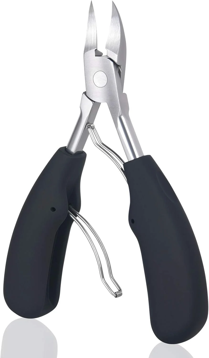 ناخن گیر اوراکت، ناخن گیر دقیق برای ناخن های ضخیم یا فرو رفته، قیچی مانیکور فولاد ضد زنگ سنگین، با پوشش محافظ