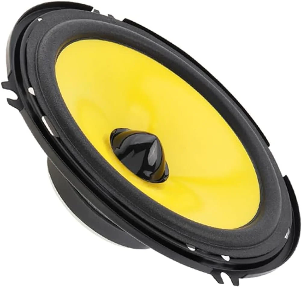 بلندگوی کواکسیال خودرو زالاتی 6 اینچی، محدوده کامل باس، فلز و آهنربا، حداکثر توان موسیقی 600 وات، توان 20 وات، 2 عدد