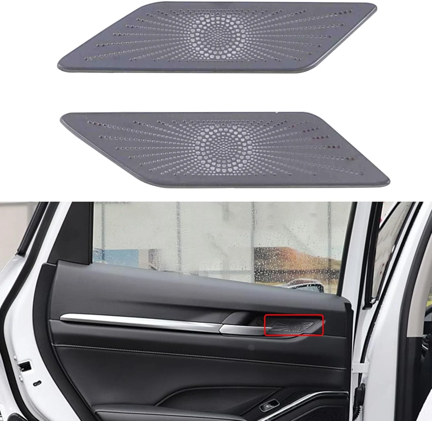 روکش بلندگوی YPGHBHD برای درب جلو، سازگار با هاوال H6 2021، روکش بلندگوی درب، توری، روکش بلندگوی درب خودرو، مشکی A روکش بلندگوی YPGHBHD برای درب جلو، سازگار با هاوال H6 2021، روکش بلندگوی درب، توری، روکش بلندگوی درب خودرو، مشکی A