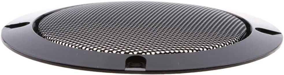 توری فلزی بلندگوی مشکی زالاتی، حلقه تزئینی، پوشش توری ساب ووفر خودرو برای بلندگوهای DIY و بلندگوهای خودرو - 4 اینچ توری فلزی بلندگوی مشکی زالاتی، حلقه تزئینی، پوشش توری ساب ووفر خودرو برای بلندگوهای DIY و بلندگوهای خودرو - 4 اینچ