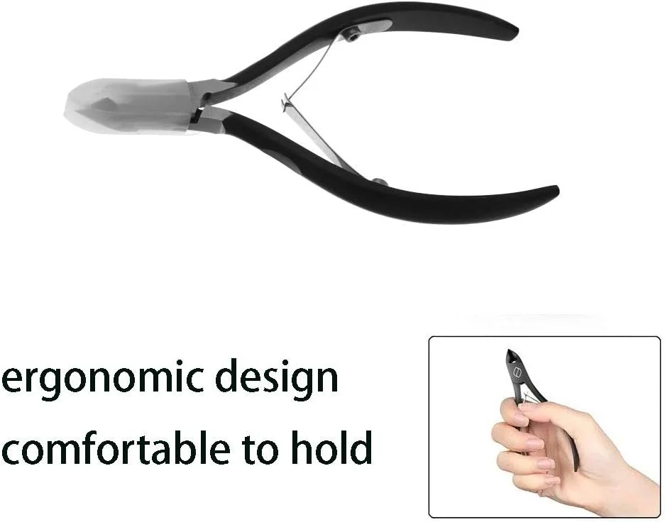 گوشت گیر حرفه ای ناخن ZDELT، انبرک های کوتیکول استیل ضد زنگ، ابزار حذف پوست مرده و گوشه های ناخن گوشت گیر حرفه ای ناخن ZDELT، انبرک های کوتیکول استیل ضد زنگ، ابزار حذف پوست مرده و گوشه های ناخن